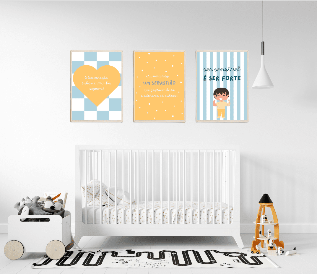 Pack 3 Posters Personalizáveis | Sê tu mesmo!